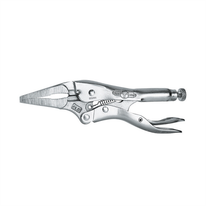 Vise-Grip / Irwin Industrial Tools - 4 Inch Metal Handle Long Nose Jaws Locking Pliers