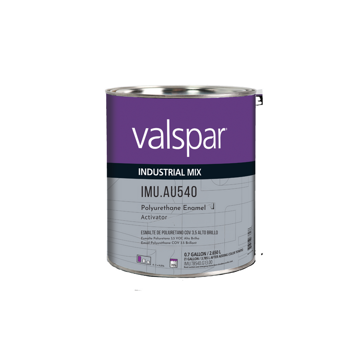 Valspar Industrial Mix Valspar IMU-AU540-G01 Polyurethane Topcoat Enamel Activator, 1 gal, Liquid, C