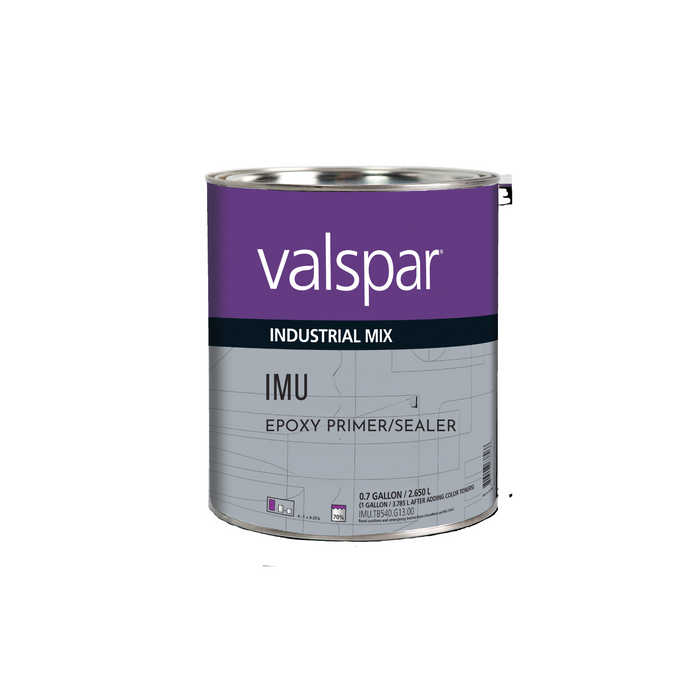 Valspar Industrial Mix Valspar IMU-FP422-G01 Epoxy Primer/Sealer, 1 gal, Liquid, Black