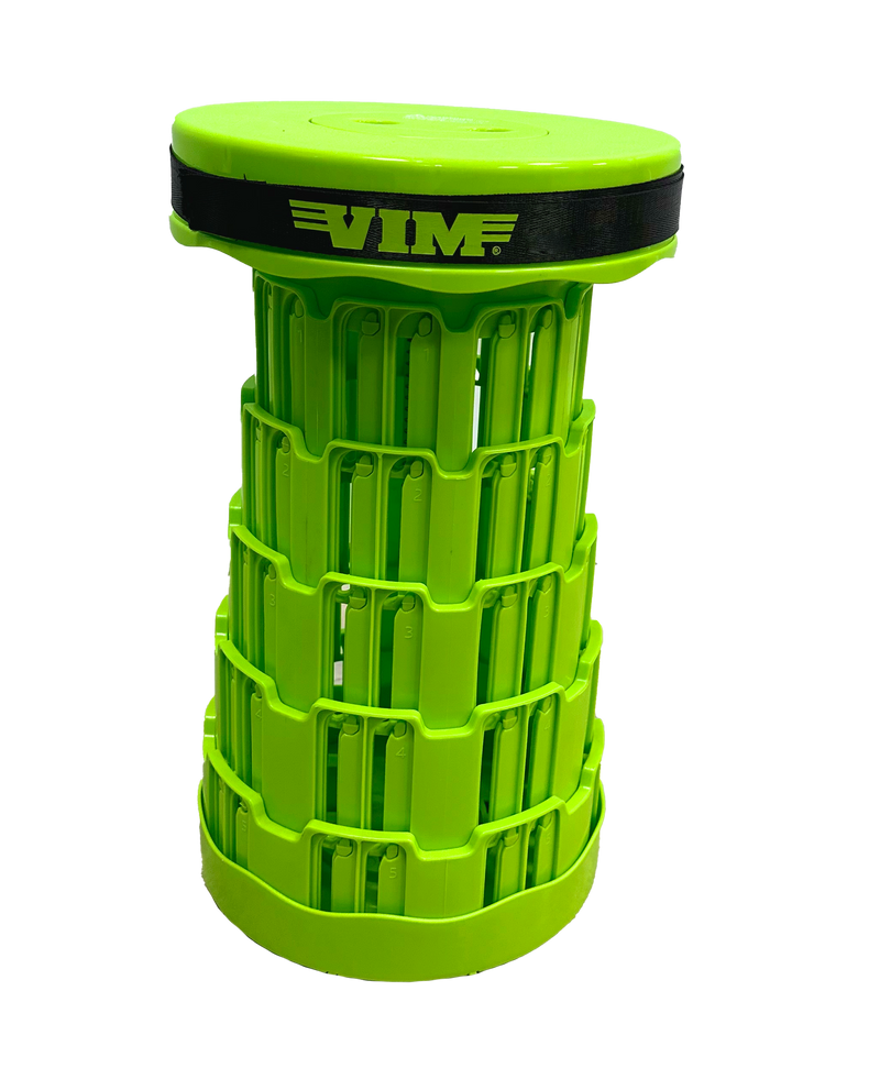Big Boy Seat BBS1G Green Expandable Stool 350 lb Capacity with Hand and Shoulder Straps