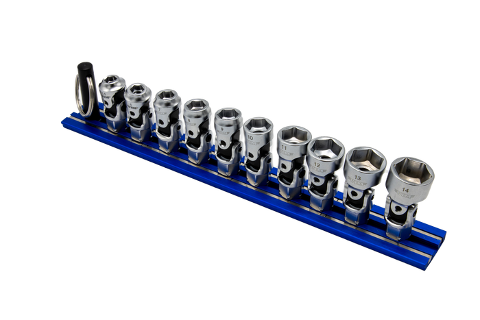Vim Tools PC. 6-PT DUAL DRIVE STUBBY UJ METRIC SOCKET SET
