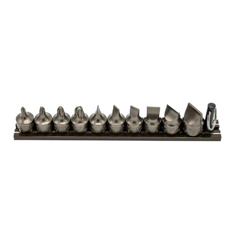 IMPACT-SFP6 Stubby Flat & Phillips Driver Set 10PC 3/8" Square Drive, Impact-Quality