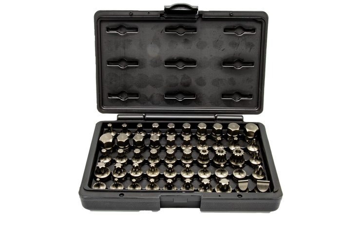 Vim Tools Impact Master Set, 50 Piece, Half Cut