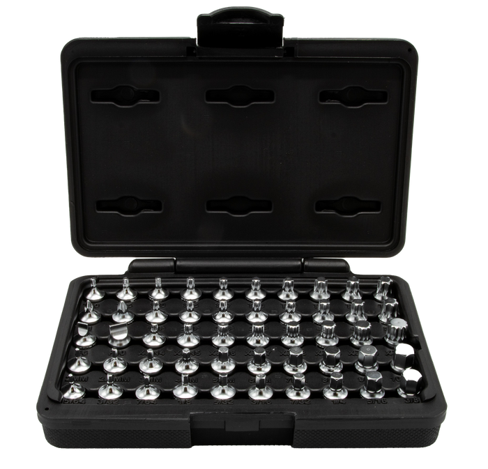 Vim Tools Elite 50 pc Mechanics Master Set, all 1/4" drive