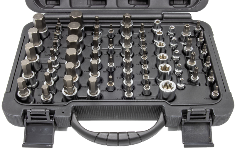MMS64 Master Socket Set, Combines TMS34PF & HMS26, Adds Four New Sizes, S2 Steel, Chrome