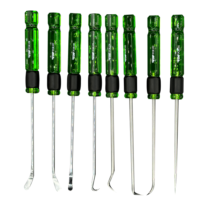 Vim Tools 8 Pc. Pick & O-Ring Removal Tool Set