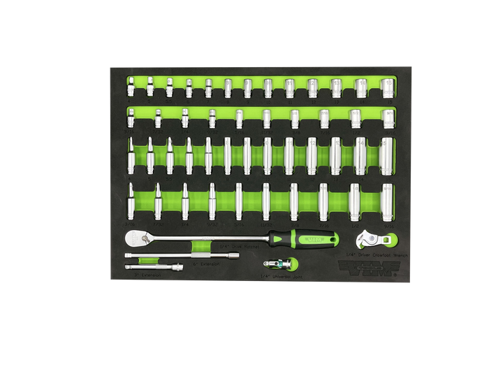 Vim Tools PC. 1/4'' DR. SOCKET MASTER SET