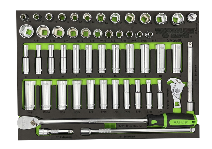 Vim Tools PC. 3/8'' DR. SOCKET MASTER SET