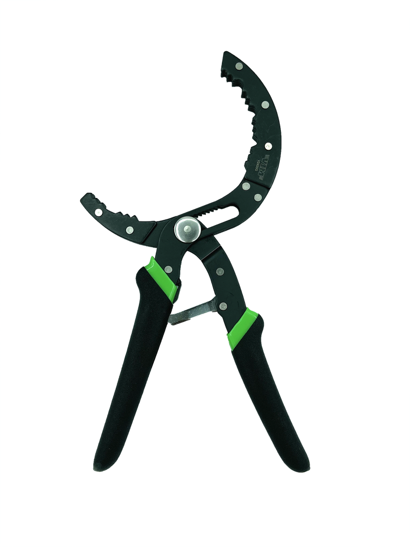 V2400G Auto-Gripping Locking Oil Filter Pliers, 2¼"-4½" Range, Spring-Loaded