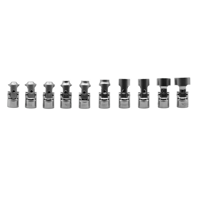 Vim Tools Stubby Universal Joint Metric Socket Set — view 2