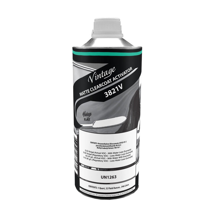Vintage Flatz CP3821-16 Regular Speed Clearcoat Activator 0.5 pt Can