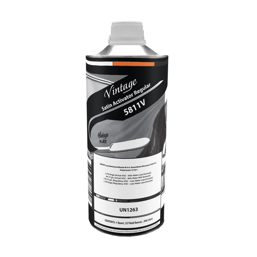 Vintage Flatz Vintage CP5811-4 Regular Speed Activator, 1 qt Can, Colorless, Liquid, Use With: Hot R