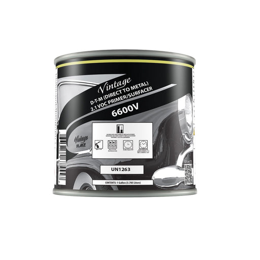 Vintage Flatz Vintage CP6600V-1 Direct To Metal Primer, 1 gal Can, Medium Gray, 4:1 Mixing, 440 sq-f
