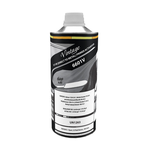 Vintage Flatz Vintage CP6601V-4 Direct To Metal Activator, 1 qt Can, Colorless, Liquid, Use With: D-