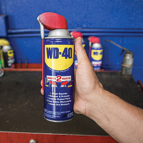 WD-40 Company SMART STRAW 49004 Multipurpose Lubricant, 11 oz Aerosol Can, Liquid, Amber