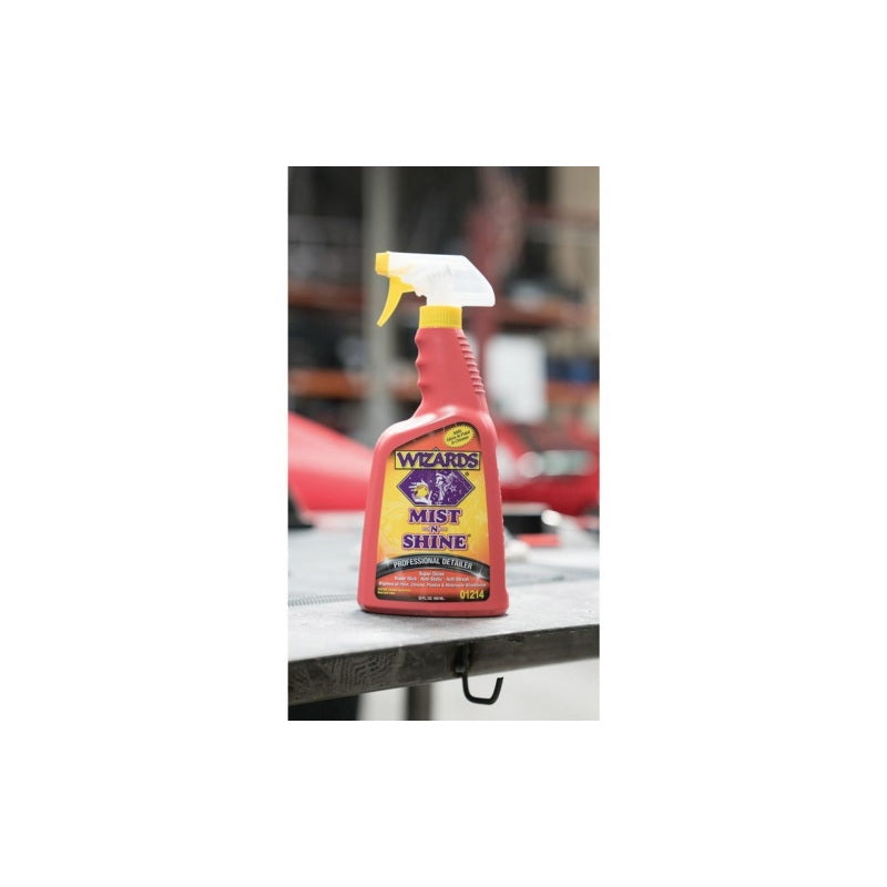 Wizards Products MIST-N-SHINE 01214 High-Gloss Professional Car Detailer and Surface Cleaner, 22 oz — view 4
