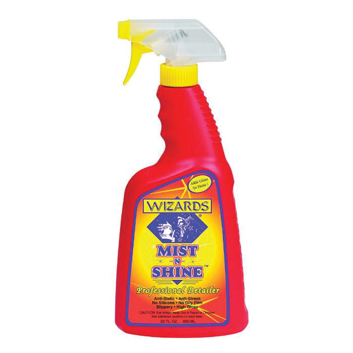 Wizards Mist-N-Shine 01214 Professional Detailer 22 oz Spray Bottle Pink