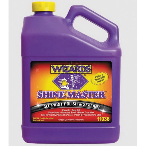 Wizards Products SHINE MASTER 11036 Polish and Breathable Sealant, 1 gal Can, Off-White