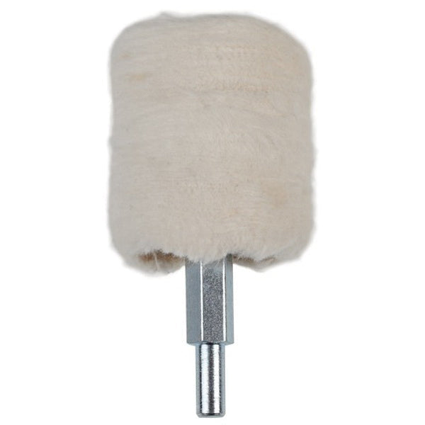 Non-Tapered Buff 1 in Diameter with 1/4 in Shank for Metal Renew Polish