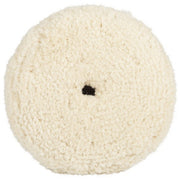 Wizards Products 11203 Finish Cut Buffing Pad, 7-1/2 in Overall Dia, Hook and Loop, White — view 2