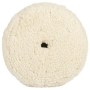 Wizards Products 11203 Finish Cut Buffing Pad, 7-1/2 in Overall Dia, Hook and Loop, White — view 2