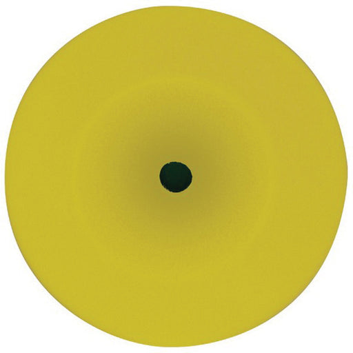Wizards Products 11204 High Density Buffing Pad, 8-1/2 in Overall Dia, Hook and Loop, Yellow — view 2