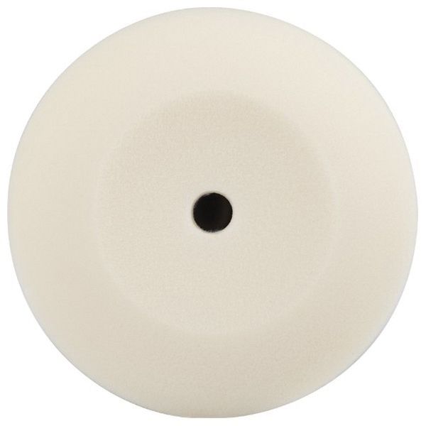 Wizards Products 11205 Medium Density Buffing Pad, 8-1/2 in Overall Dia, Hook and Loop, White — view 2