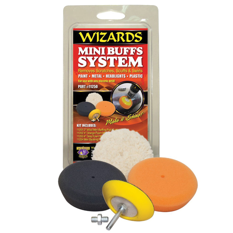 Wizards Products 11250 Small DIY Mini Buffing Kit