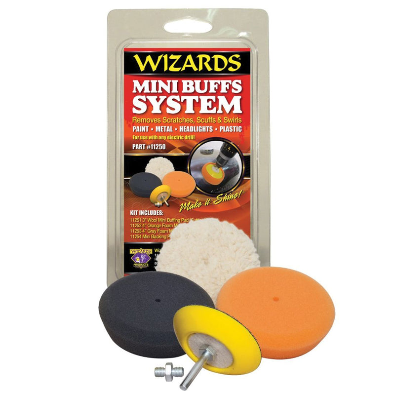 Wizards Products 11250 Small DIY Mini Buffing Kit