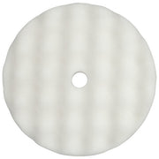 Wizards Products The Aggressor 11310 Cutting Pad, 8 in Overall Dia, Hook and Loop, White — view 2