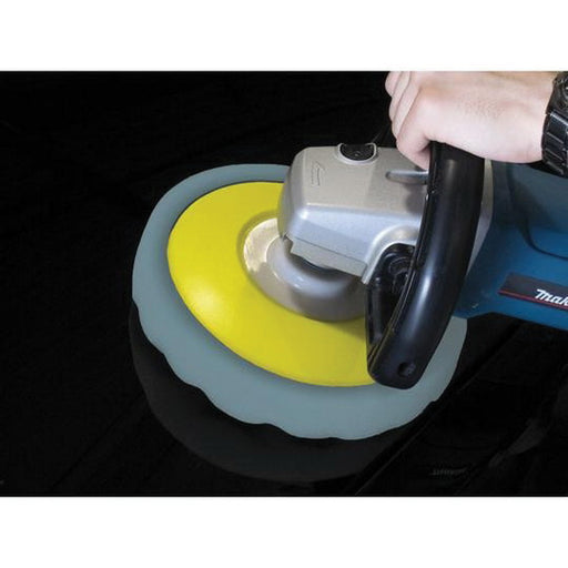 Wizards Products The Ultra Finishing 11314 Buffing Pad, 8 in Overall Dia, Hook and Loop, Blue