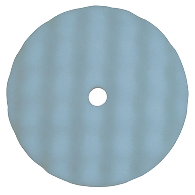 WIZARDS Ultra Finishing 11314 8 in Blue Foam Buffing Pad