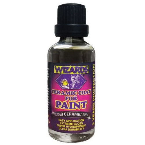 Wizards Products 31001 Nano 9H+ Ceramic Coating, 50 mL Bottle