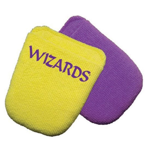 Wizards Products 36012 Applicator Pad Set, Microfiber, Purple/Yellow