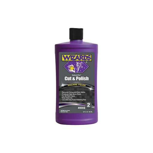 Wizards Products 41002 Select Pro Cut and Polish 2 Series Machine Polish, 32 oz Bottle