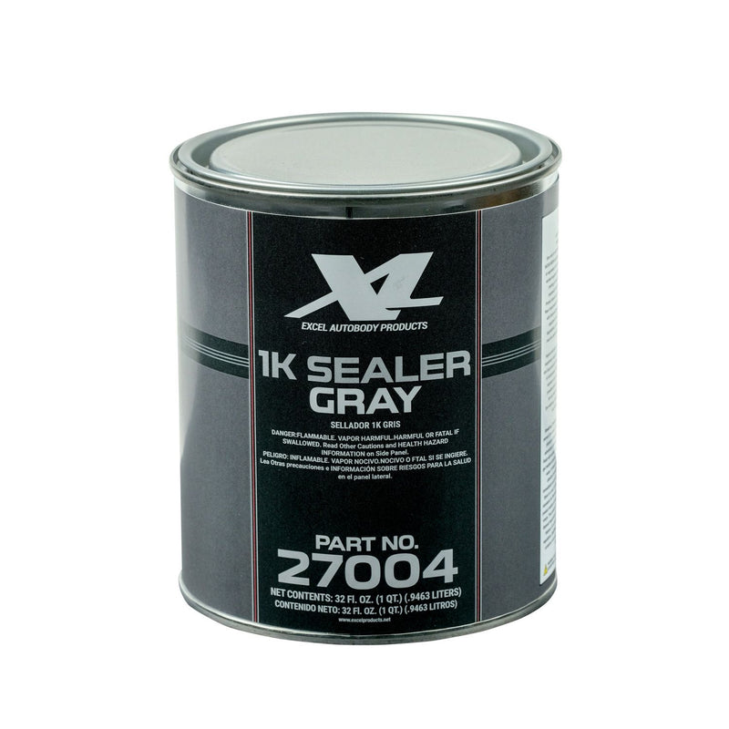 27004 1K Gray Sealer Quart - low-build primer for quick touch-up
