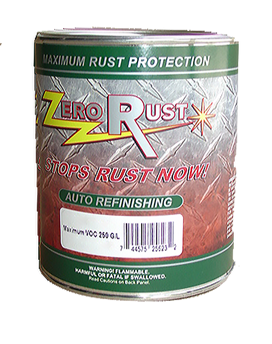 Zero Rust® AR-60GA-CA High Solid Zero Rust Primer, 1 gal Aerosol Can, Red