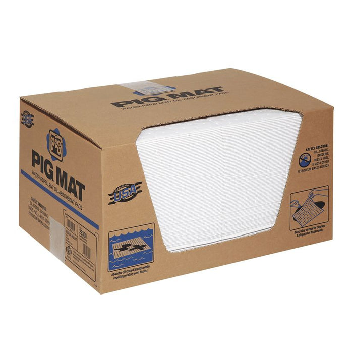 New Pig (100) 10" X 15" ABSORBENT MAT PAD