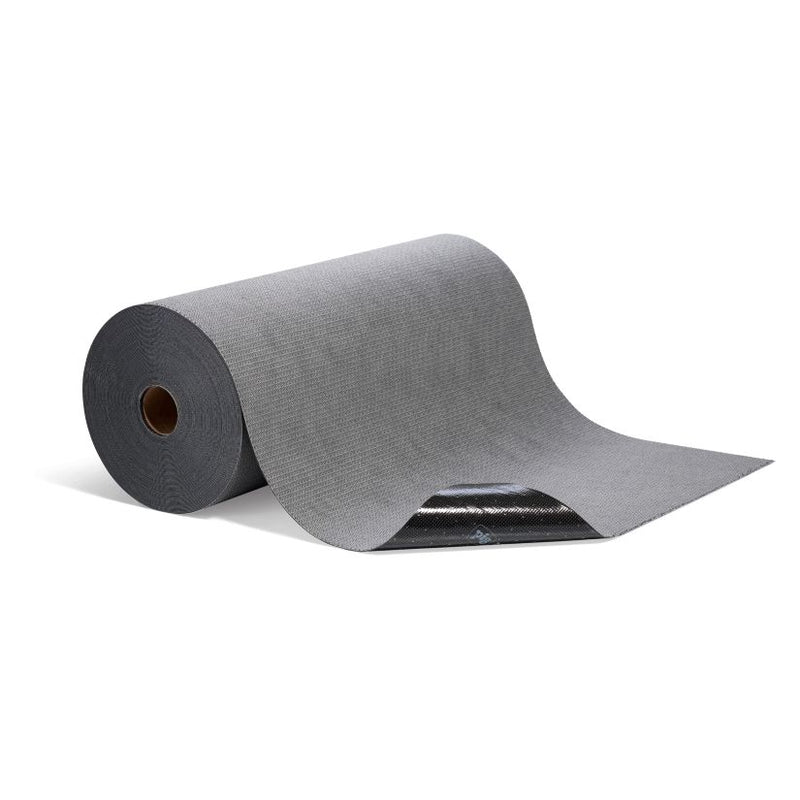 Pig MAT32350GY Paint Booth Mat with Adhesive Backing, 150 ft L x 32 in W, Gray