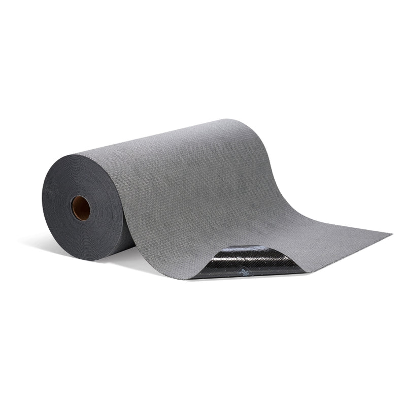 Pig MAT32350GY Paint Booth Mat with Adhesive Backing, 32 in W x 150 ft L — Gray