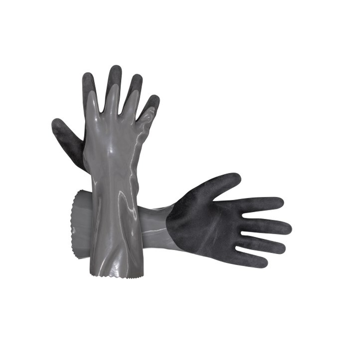 SAS Safety Chem Defender PVC Chemical Resistant Gloves L/XL