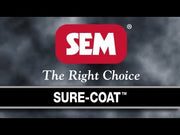 SEM Sure-Coat 16545 Waterborne Flexible Paint, 0.5 gal Pint, White, Liquid, Use For: Vinyl and Plast — view 2
