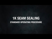 SEM 29392 2900 1-Component Seam Sealer, 10.1 fl-oz Tube, Liquid, Black, 1K Component, 24 hr at 70 de