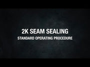 SEM Dual-Mix 39377 2-Component Seam Sealer, 7 oz Cartridge, Liquid, Dark Gray, 10 min at 70 deg F Ap — view 4