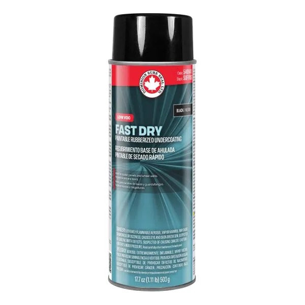 Dominion Sure Seal Fast Dry Paintable Black Rubberized and Low Voc Undercoating