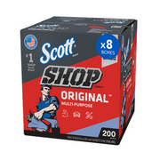 Kimberly-Clark Scott 75190 Multi-Purpose Shop Towel, 9 x 12 in, 200, Blue, Multi-Purpose, 1 Plys — view 4