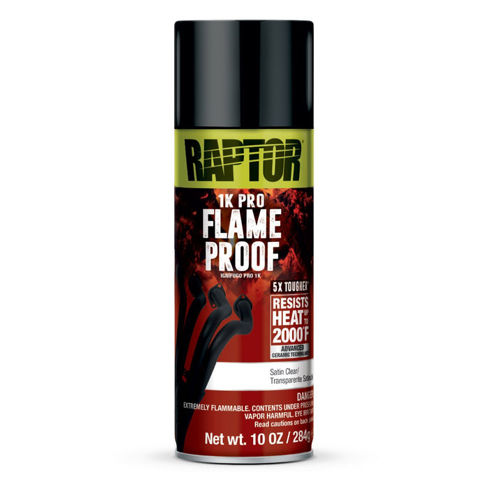 U-POL Raptor Flameproof Satin Clear 10 Oz