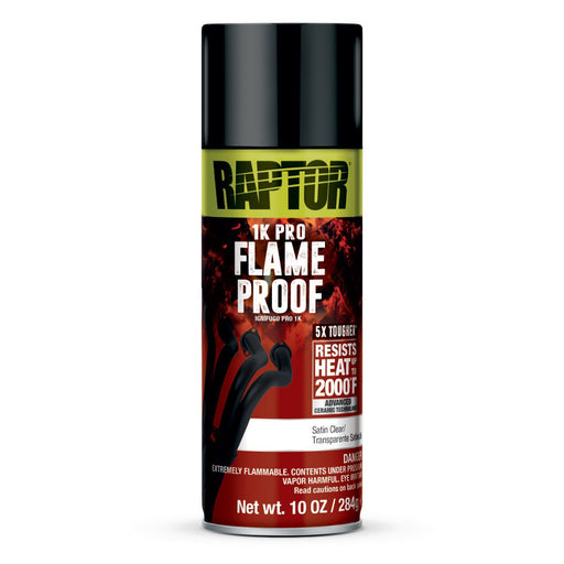 U-POL Raptor Flameproof Satin Clear 10 Oz
