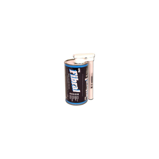 U-POL FIBRAL UP0717 Fiberglass Filler, 1.3 L Can, Yellow, Fibrous/Paste