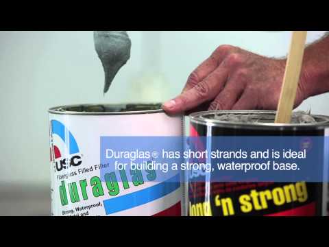 US Chemical & Plastics Long 'N Strong 23010 Body Filler, 1 gal Can, Olive-Drab, Liquid — Olive Drab — view 2